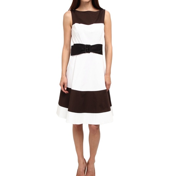 kate spade black and white dress